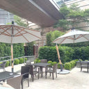 Stylish outdoor sun parasol and umbrella for garden or patio, UV-resistant | 時尚戶外太陽傘及雨傘,適合花園或露台,防紫外線 | 时尚户外太阳伞及雨伞,适合花园或露台,防紫外线