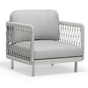 Outdoor sofa set with weather-resistant cushions | 户外沙发套装,配有耐候座垫 | 户外梳化套裝,配有耐候座墊