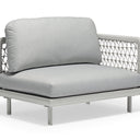 Outdoor sofa set with weather-resistant cushions | 户外沙发套装,配有耐候座垫 | 户外梳化套裝,配有耐候座墊