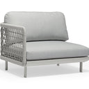 Outdoor sofa set with weather-resistant cushions | 户外沙发套装,配有耐候座垫 | 户外梳化套裝,配有耐候座墊
