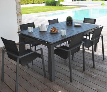 Alfresco | Miami | Outdoor Dining Chair - Dark Grey