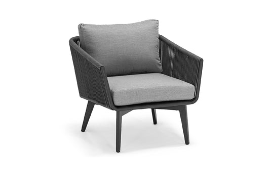 Couture Jardin | Diva | Outdoor Armchair -- Anthracite Color