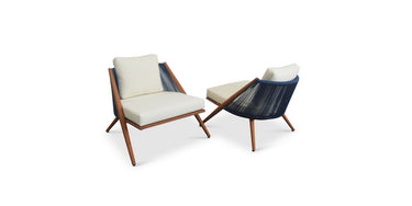 Outdoor sofa set with weather-resistant cushions | 户外沙发套装,配有耐候座垫 | 户外梳化套裝,配有耐候座墊