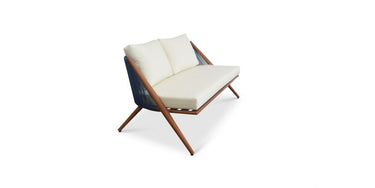 Outdoor sofa set with weather-resistant cushions | 户外沙发套装,配有耐候座垫 | 户外梳化套裝,配有耐候座墊