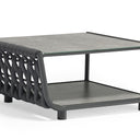 Outdoor sofa set with weather-resistant cushions | 户外沙发套装,配有耐候座垫 | 户外梳化套裝,配有耐候座墊