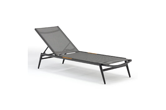 Couture Jardin | Polo | Outdoor Chaise Lounge - Anthracite