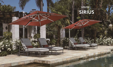 Stylish outdoor sun parasol and umbrella for garden or patio, UV-resistant | 時尚戶外太陽傘及雨傘,適合花園或露台,防紫外線 | 时尚户外太阳伞及雨伞,适合花园或露台,防紫外线