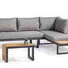 Outdoor sofa set with weather-resistant cushions | 户外沙发套装,配有耐候座垫 | 户外梳化套裝,配有耐候座墊