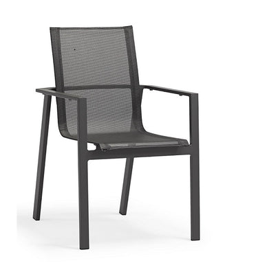 Alfresco | Miami | Outdoor Dining Chair - Dark Grey