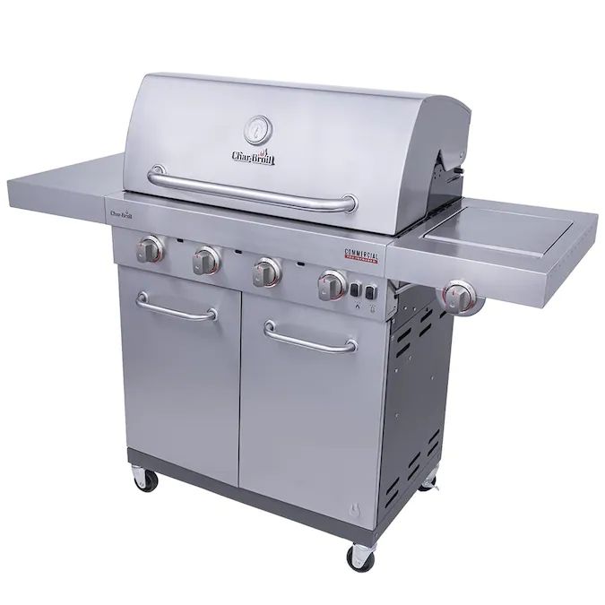 The Char Broil COMMERCIAL SERIES TRU Infrared 4 BURNER GAS GRILL