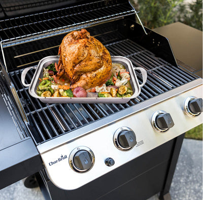 The Char-Broil® GRILL+ BEER-CAN CHICKEN RACK