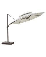 2.5M diameter outdoor umbrella with light pole, product detail / 2.5米直徑輕型傘柱戶外太陽傘，產品細節
