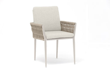 Couture Jardin | Hug | Outdoor Dining Chair - Greige Color