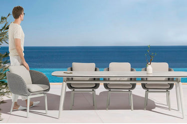 Couture Jardin | Scoop | Outdoor Dining Set - Large Size