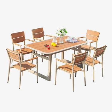 Alfresco | Tiffany | Outdoor Rect Table with Hayden Armchair Set
