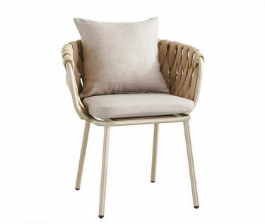 Alfresco | Amos | Outdoor Round Table with Elmer Armchair Set