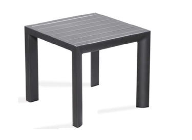 Alfresco | Chic | Outdoor Aluminum Side Table-Champagne or Charcoal