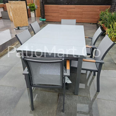 *Pre-order* Alfresco | Crystal | Outdoor Extendable Dining Set