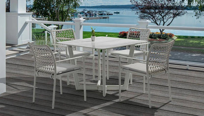 Club Outdoor Square Table Set
