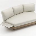 Outdoor sofa set with weather-resistant cushions | 户外沙发套装，配有耐候座垫 | 户外梳化套裝，配有耐候座墊