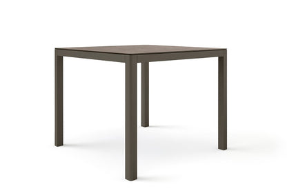 Couture Jardin | Ella | Outdoor Square Dining Table -- Taupe Color