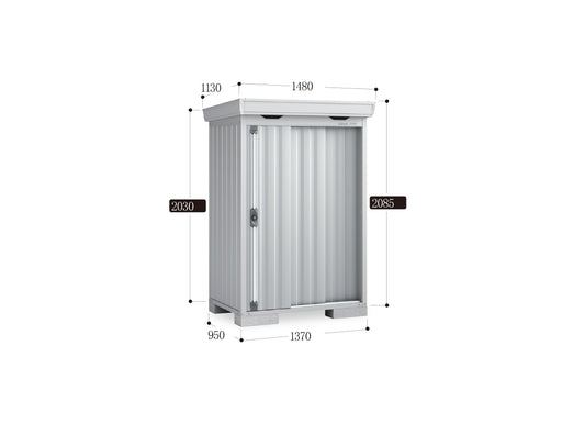 *Pre-order* Inaba Outdoor Storage FS-1409S (W1480xD1130xH2085mm) 3.487 m3