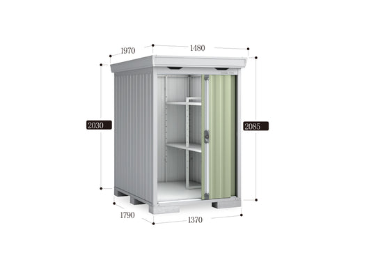 *Pre-order* Inaba Outdoor Storage FS-1418S (W1480xD1970xH2085mm) 6.079 m3
