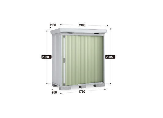 *Pre-order* Inaba Outdoor Storage FS-1809S (W1900xD1130xH2085mm) 4.476m3