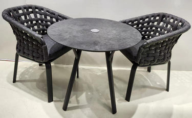 Couture Jardin | Yes | Outdoor Round Table with Baros Armchair Set