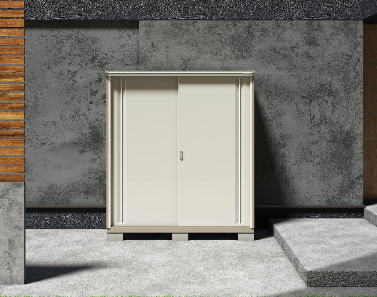 *Pre-order* Inaba Outdoor Storage Cabinets KMW-136D (W1340xD635xH1603mm) 1.364m3