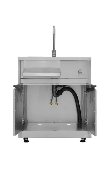 Pre-order Thor Kitchen Outdoor Kitchen Sink Cabinet in Stainless Steel