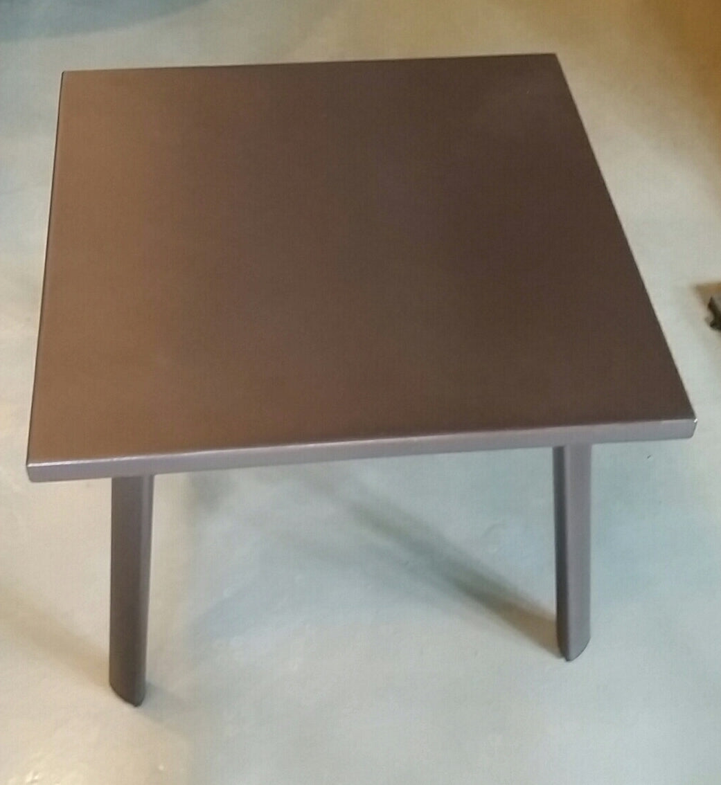 Peony Outdoor Aluminum Side Table