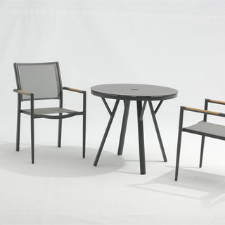 Couture Jardin | Yes | Outdoor Round Table with Polo Ant Armchair Set