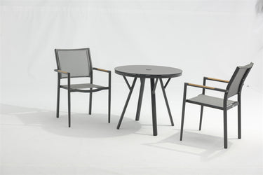 Couture Jardin | Yes | Outdoor Round Table with Polo Ant Armchair Set