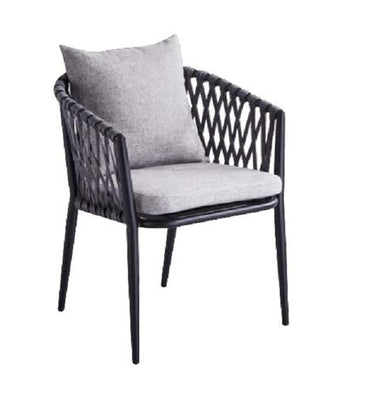 Alfresco | Sean | Outdoor Dining Chair - Black