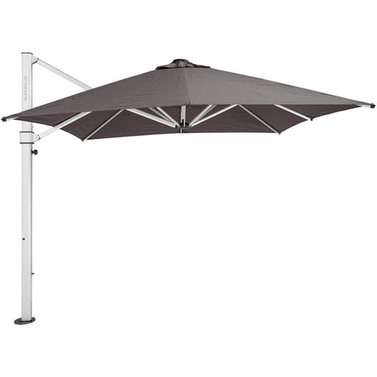The Aurora Lightweight & Elegant Cantilever Umbrella - 2.8M SQ Natural or Slate or Smoked Tweed