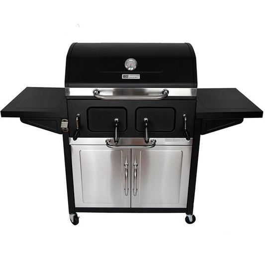 American Gourmet by Char-broil Cabinet Charcoal Grill Montana Deluxe