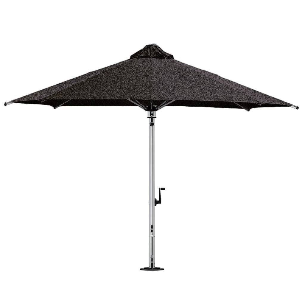 The Aurora Lightweight & Elegant Cantilever Umbrella- 3.5M Oct Natural or Slate or Smoked Tweed
