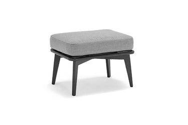 Couture Jardin | Diva | Outdoor Ottoman -- Anthracite Color