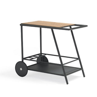 Couture Jardin | Zoom | Outdoor Trolley - Aluminum Anthracite / White