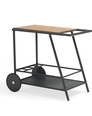 Couture Jardin | Zoom | Outdoor Trolley - Aluminum Anthracite / White